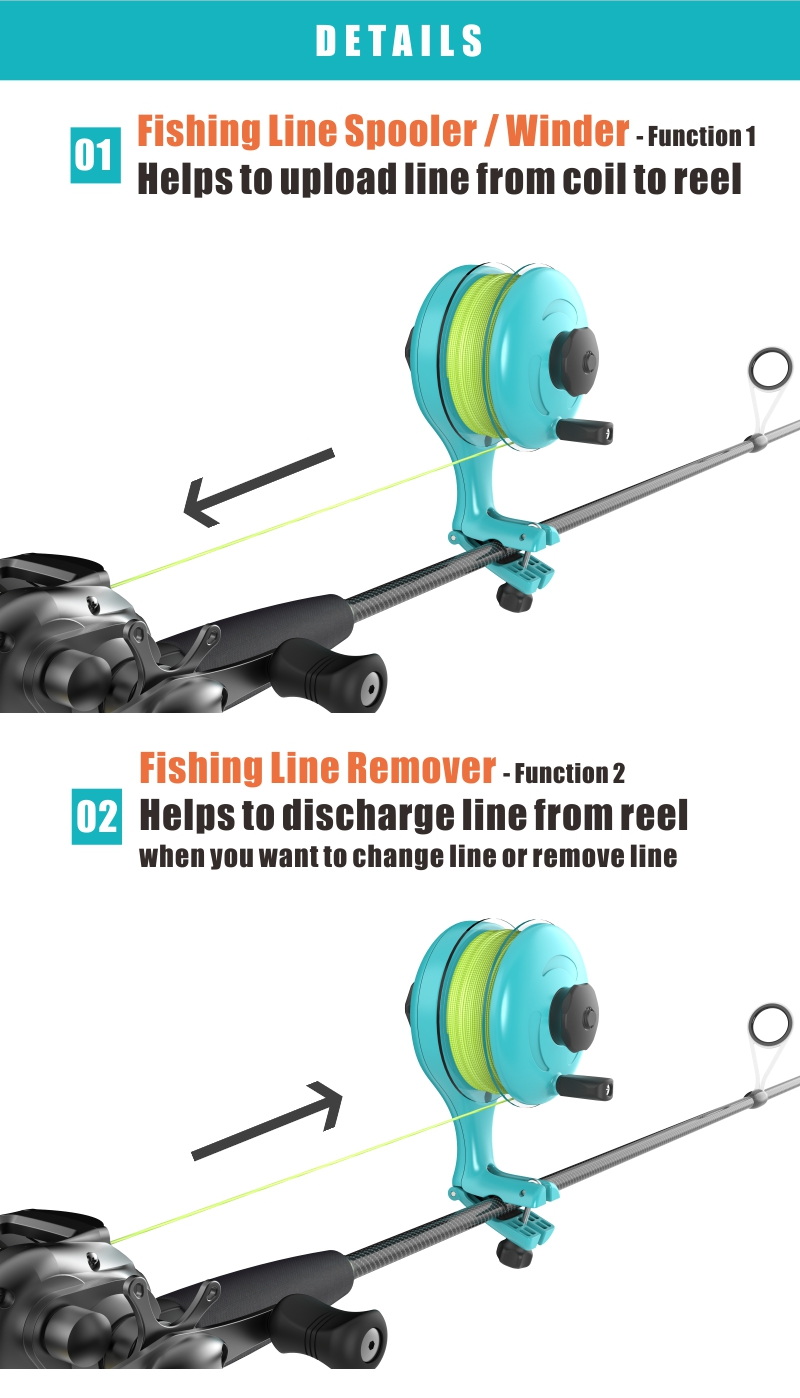 Fishing Line Winder & Remover - Fistrike